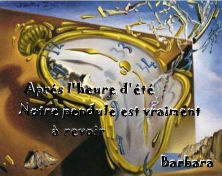 Heure d'hiver...